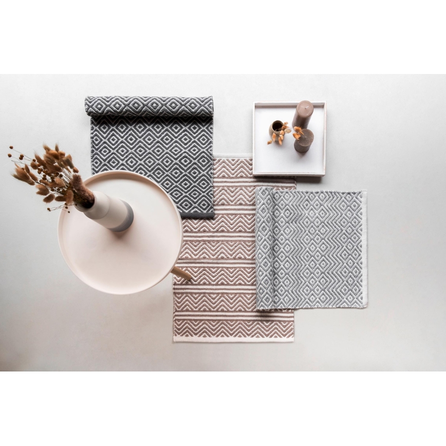 WENKO 24868100-Prostirka SHAKI 50x80 cm bež/bela