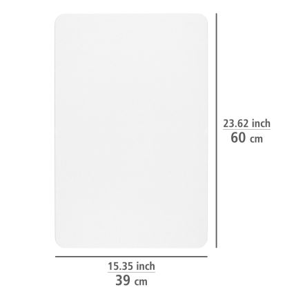 WENKO 24935100-Podloga SIMI 39x60 cm bela