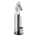 WENKO 24981800 - set za WC RAVINA 20x70 cm nerđajući čelik/srebrna