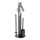 WENKO 24982800 - set za WC RAVINA 20x70 cm nerđajući čelik/crna