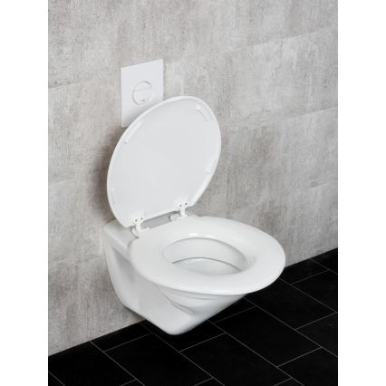 WENKO 25112100-WC daska za WC TORINO 44x43,5 cm bela