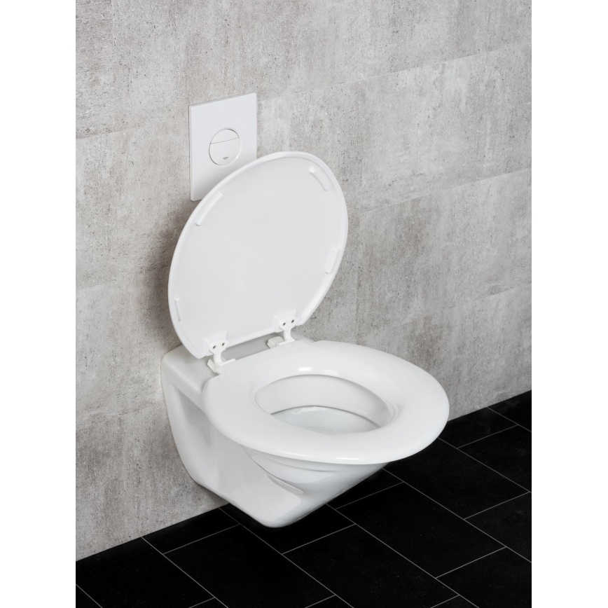 WENKO 25112100-WC daska za WC TORINO 44x43,5 cm bela