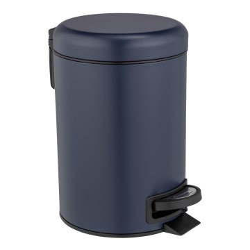 WENKO 25153100 - Kanta za smeće LEMAN 17x25 cm plava/crna