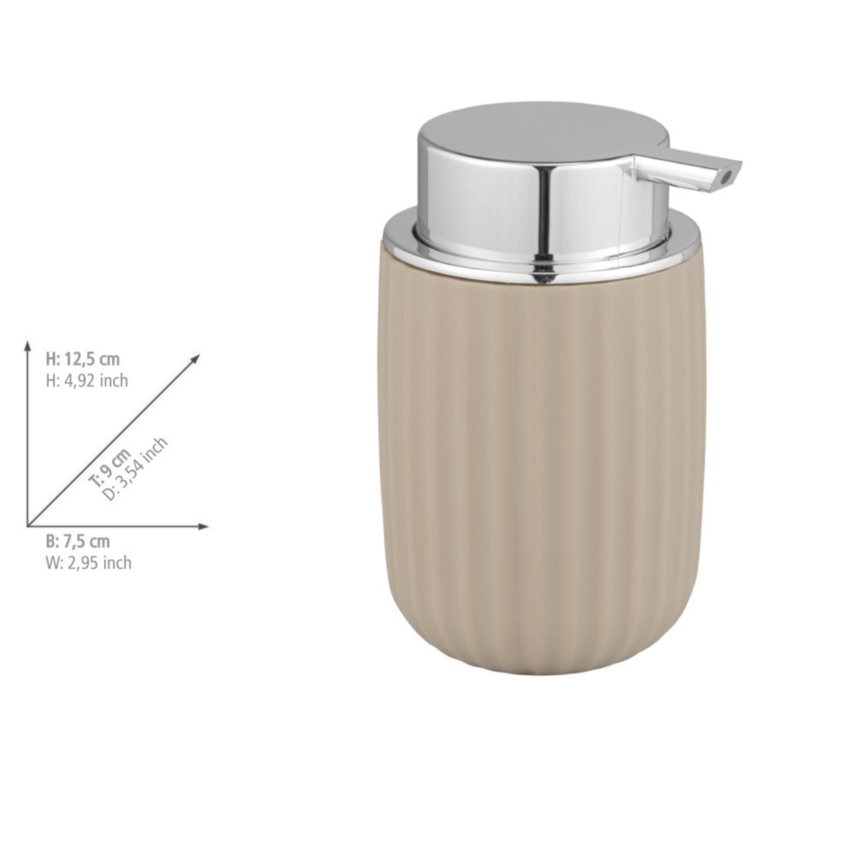 WENKO 25184100 - Dozator tečnog sapuna AGROPOLI 250ml bež