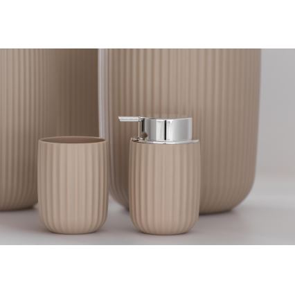 WENKO 25184100 - Dozator za tečni sapun AGROPOLI 250 ml, bež