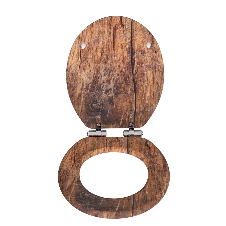 WENKO 25226100-WC daska RUSTIC 35,5x42,5 cm braon/srebrna