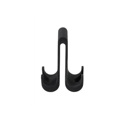 WENKO 25229100-Kukica VERNA DUO 5x9,5 cm crna