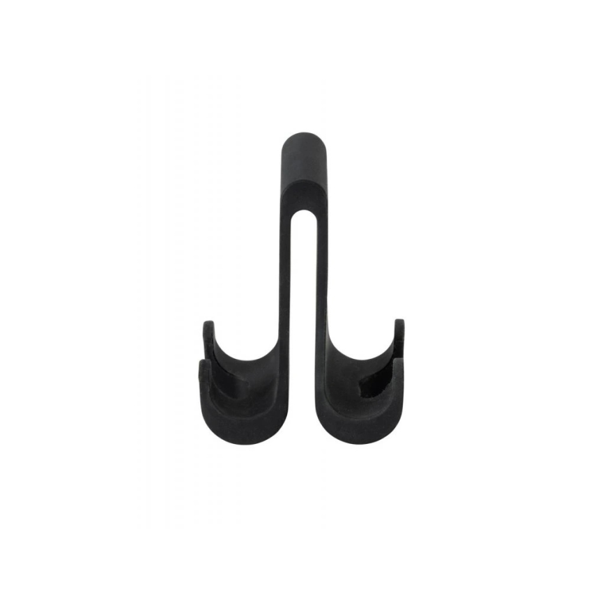 WENKO 25229100-Kukica VERNA DUO 5x9,5 cm crna