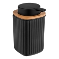WENKO 25298100 - Dozator sapuna ROTELLO 8,9x12,7 cm crna/smeđa