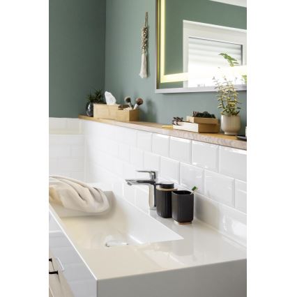 WENKO 25298100 - Dozator sapuna ROTELLO 8,9x12,7 cm crna/smeđa