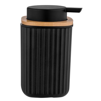 WENKO 25298100 - Dozator sapuna ROTELLO 8,9x12,7 cm crna/smeđa