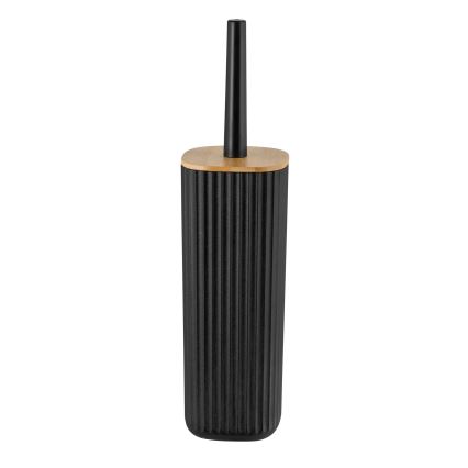 WENKO 25304100 - set za WC ROTELLO 10x36 cm crna/braon