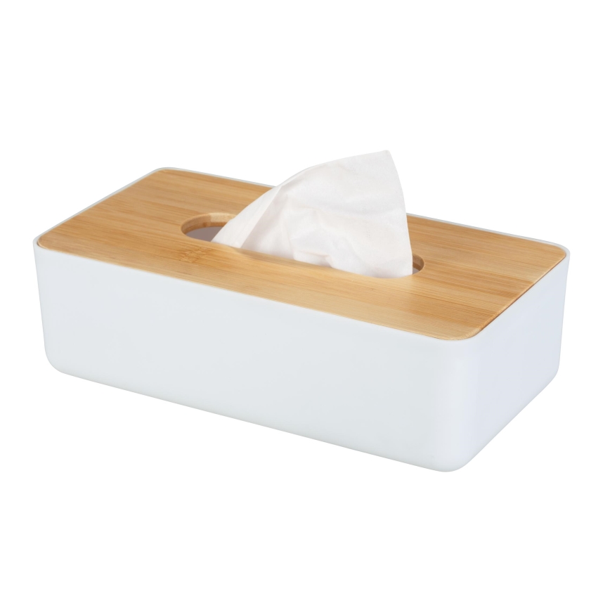 WENKO 25318100 - Kutija za kozmetiku ROTELLO 24x12,7 cm bela/braon