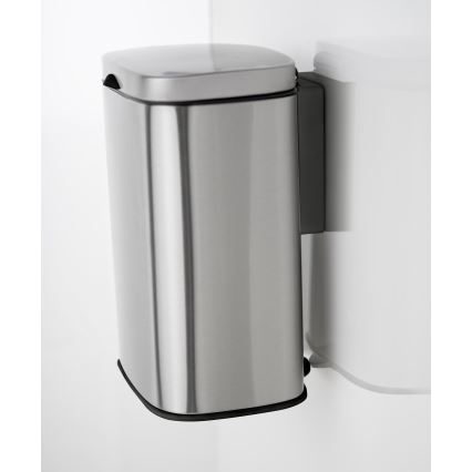 WENKO 25336100 - Korpa SARE 21,5x29,5 cm srebrna