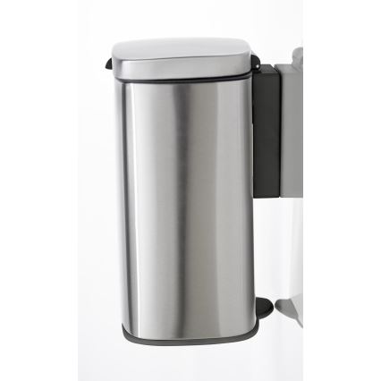 WENKO 25336100 - Korpa SARE 21,5x29,5 cm srebrna