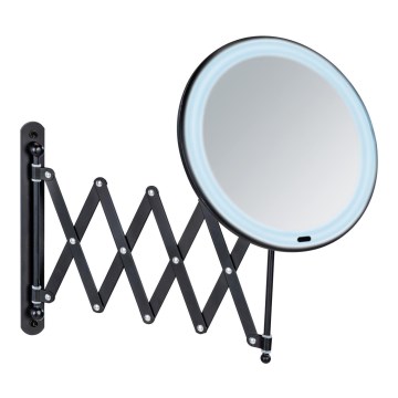 WENKO 25524100 - Ogledalo BARONA 20x34 cm crno