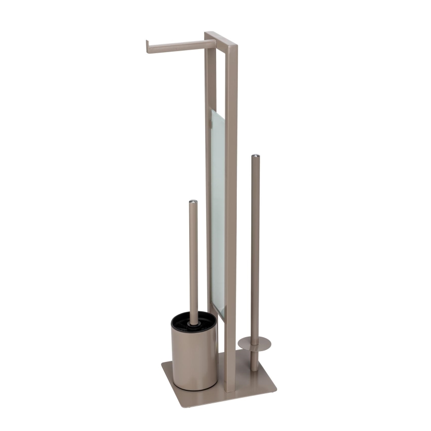 WENKO 25553100 - WC četka RIVALTA 18x70 cm bež/crna