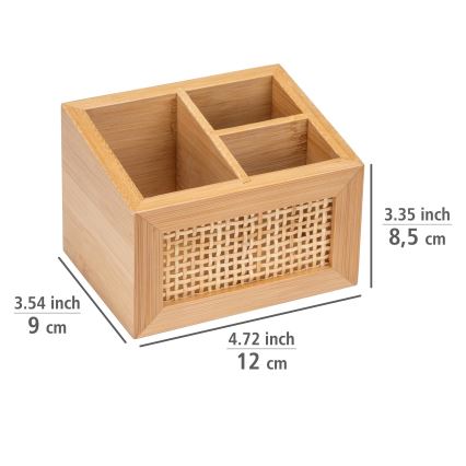 WENKO 25600100 - Organizator ALLEGRE 12x9 cm braon