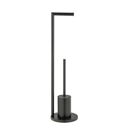 WENKO 25675100 - Set za WC FERLA 18x69,5 cm crni