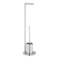 WENKO 25676100 - Komplet za WC FERLA 18x69,5 cm, nerđajući čelik/satinirano