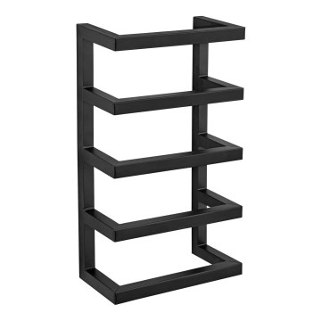 WENKO 25780100 - Stalak za peškire FONDIRO 24x42 cm crni