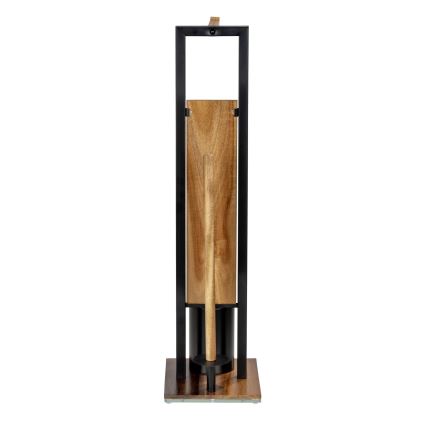 WENKO 25784100 - WC set RIVALTA 18x70 cm smeđa/crna
