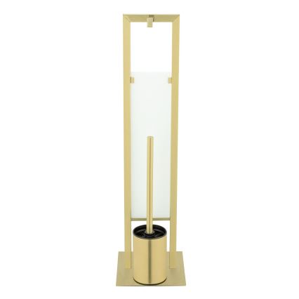 WENKO 26034100 - set za WC RIVALTA 18x70 cm nerđajući čelik/zlatna/bela/crna