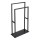 WENKO 26056100 - Stalak za peškire RIVALTA 46x80 cm nerđajući čelik/crna
