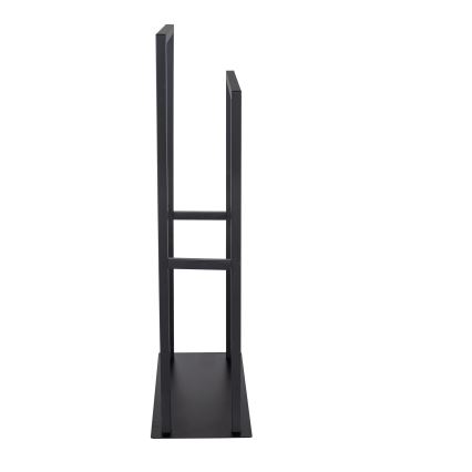 WENKO 26056100 - Stalak za peškire RIVALTA 46x80 cm nerđajući čelik/crna