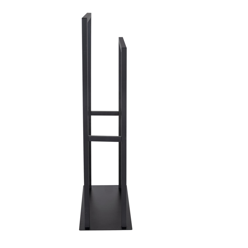 WENKO 26056100 - Stalak za peškire RIVALTA 46x80 cm nerđajući čelik/crna