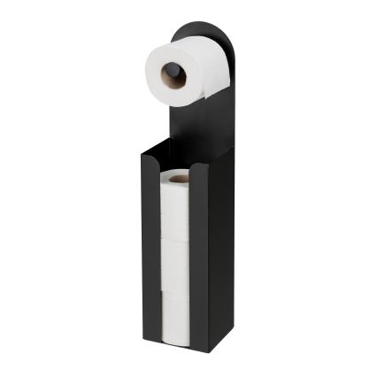 WENKO 26059100 - Držač rolni AGIRA 12x54 cm, crne boje