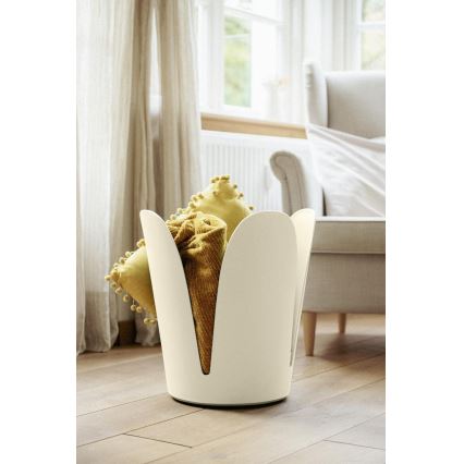 WENKO 26086100 - Stolica COMISO 44,5x46 cm bela