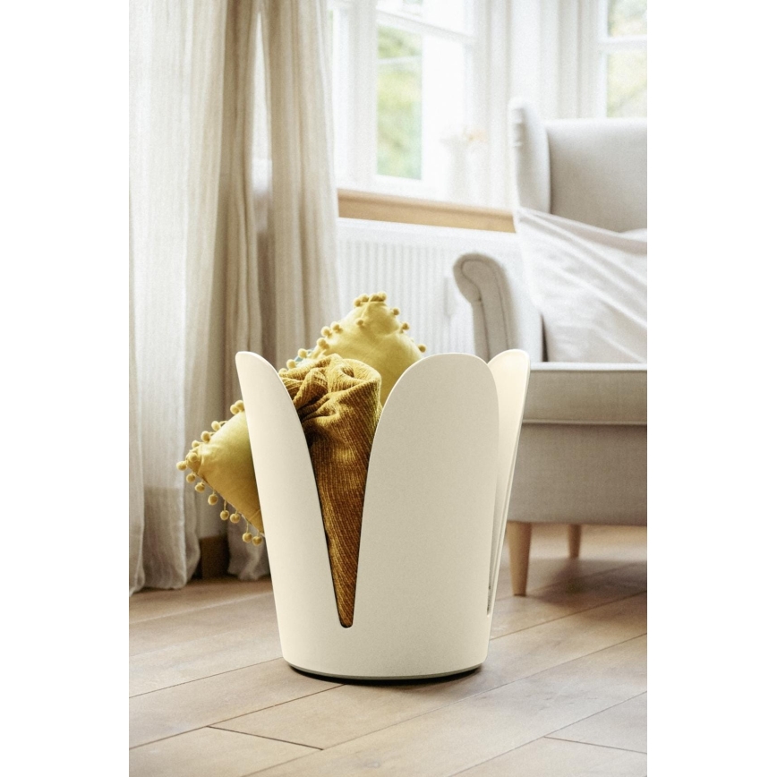 WENKO 26086100 - Stolica COMISO 44,5x46 cm bela