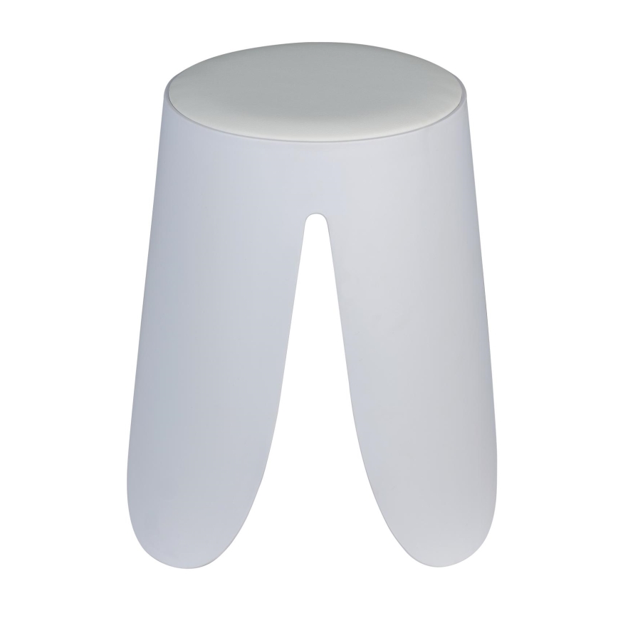 WENKO 26086100 - Stolica COMISO 44,5x46 cm bela