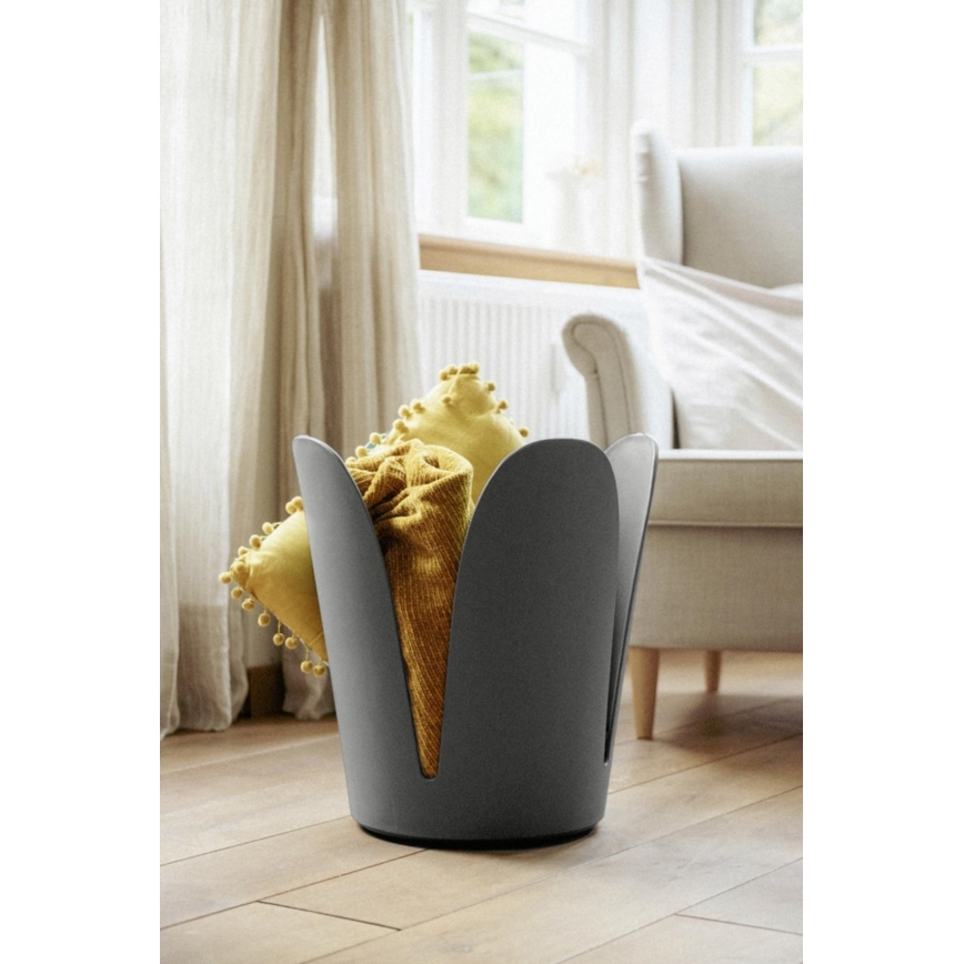 WENKO 26089100 - Stolica COMISO 44,5x46 cm antracitna