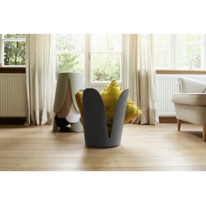 WENKO 26089100 - Stolica COMISO 44,5x46 cm antracitna