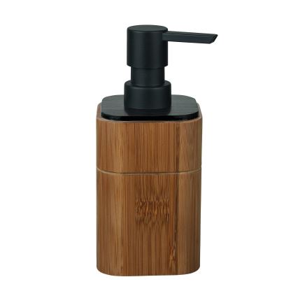 WENKO 26102100 - Dozator tečnog sapuna SERRO 7,5x16,5 cm braon/crna