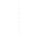 WENKO 3201010100 - Ugaoni element COMPACT 26x195 cm u beloj boji