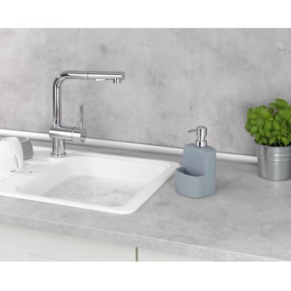 WENKO 3620116100 - Dozator tečnog sapuna FESTIVAL 10x18 cm sivi