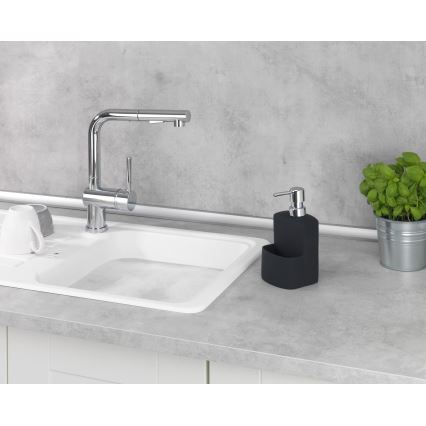 WENKO 3620117800 - Dozator za sapun FESTIVAL 10x18 cm crna