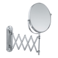 WENKO 3656241100 - Kozmetičko ogledalo TELESCOPE DELUXE 23x38 cm sjajni hrom