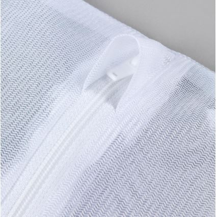 WENKO 3751900100 - Mrežasta vreća za pranje veša 90x60 cm bela