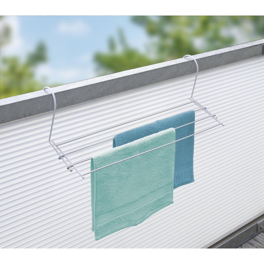 WENKO 3780010100 - Sušilica za veš 58x16 cm bela