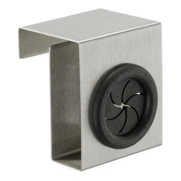 WENKO 4368060100 - Kuka PUSH 5x6 cm srebrna/crna