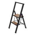 WENKO 50482100 - Merdevine ALU-DESIGN 44x101 cm crne
