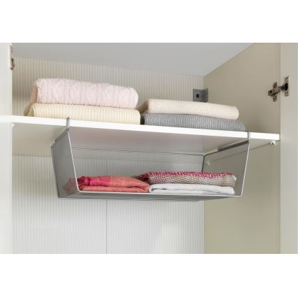 WENKO 53143100 - Korpa 49x28 cm srebrna