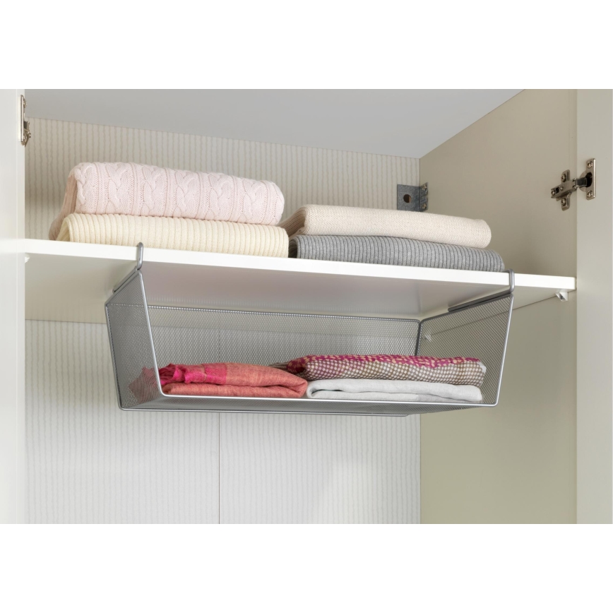 WENKO 53143100 - Korpa 49x28 cm srebrna