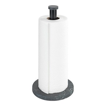 WENKO 53212100 - Držač kuhinjskih krpa 15x32 cm, crni