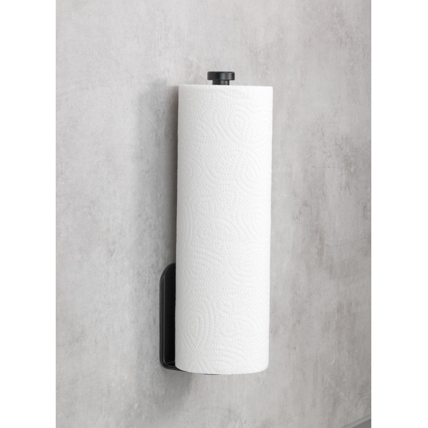 WENKO 53214100 - Držač role NIO 27,5x7 cm crna