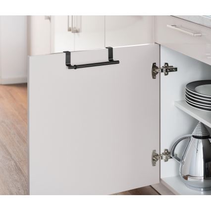 WENKO 53246100 - Držač peškira 7x6 cm inox/crna